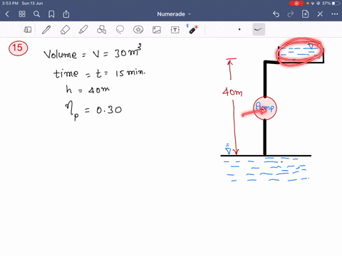 a-pump-on-the-ground-floor-of-a-building-can-pump-up-water-to-fill-a-tank-of-volume-30-mathrmm3-in-1