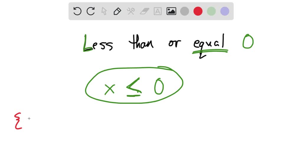 solved-write-an-equivalent-inequality-all-real-numbers-less-than-or