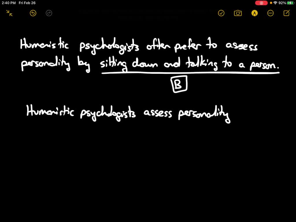 SOLVED:Fictional Characters Behave According To The Same Psychological ...