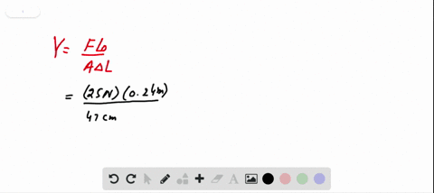 bio-to-stretch-a-relaxed-biceps-muscle-25-mathrmcm-requires-a-force-of-25-n-find-the-youngs-modulus-