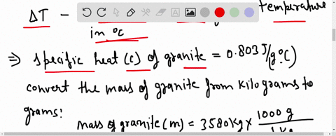 how-many-joules-of-heat-are-lost-by-3580-kg-of-granite-as-it-cools-from-412c-to-129c-the-specific-he