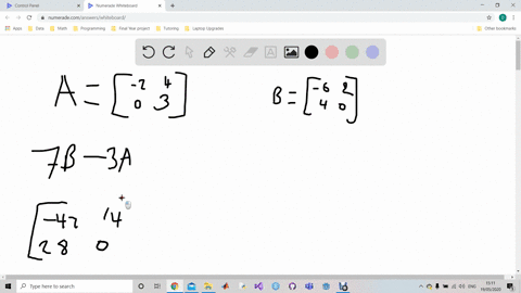 let-aleftbeginarrayrr-2-4-0-3endarrayright-and-bleftbeginarrayrr-6-2-4-0endarrayright-find-each-va-6