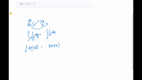 the-differential-equation-representing-a-curve-passing-through-12-is-fracmathrmdymathrmdxfrac2-mathr