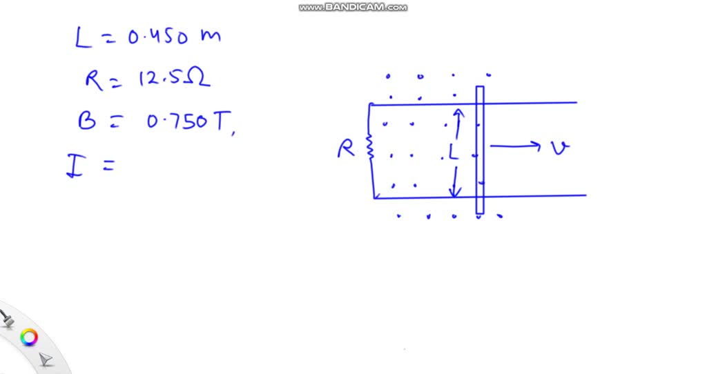 Figure 23.27 shows a zeroresistance rod sliding toward the right on