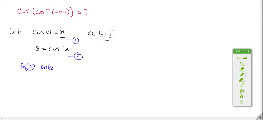 SOLVED:Use The Properties Of Inverse Trigonometric Functions To ...