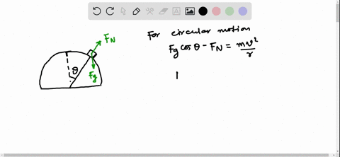 a-small-ice-block-of-mass-m-starts-from-rest-from-the-top-of-an-inverted-bowl-in-the-shape-of-a-hemi