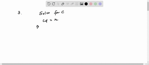 solve-for-the-indicated-variable-c-dr-for-c