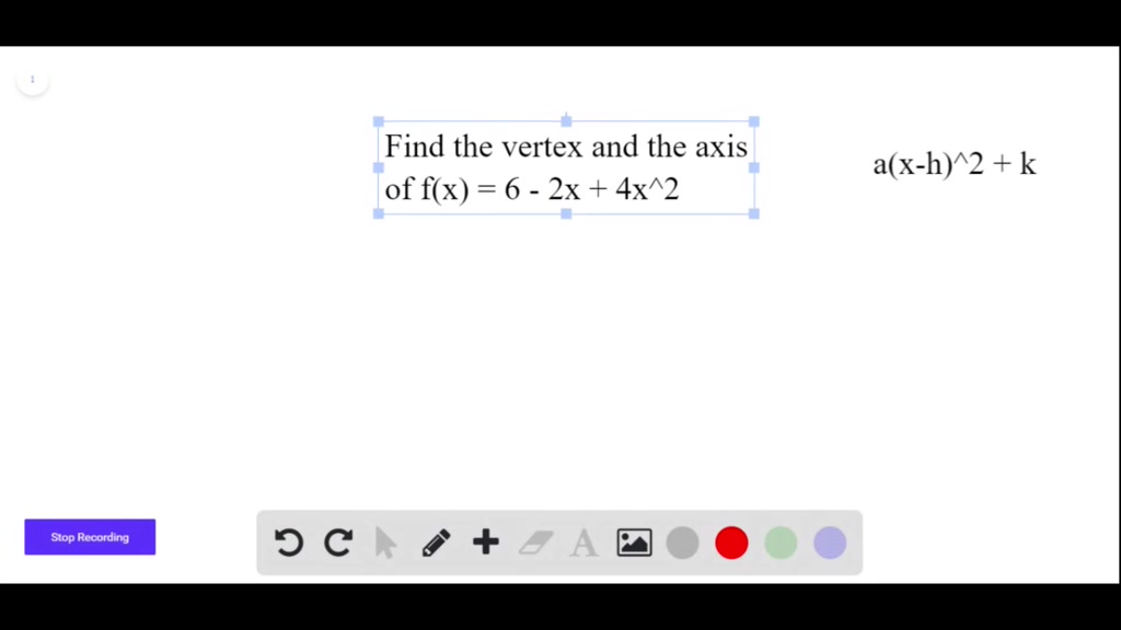 solved-in-exercises-27-32-find-the-vertex-and-axis-of-the-graph-of-the