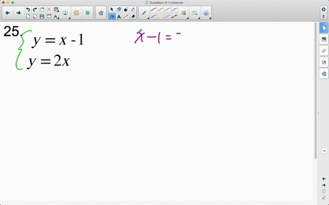 solve-each-system-by-substitution-if-possible-leftbeginarraylyx-1-y2-xendarrayright