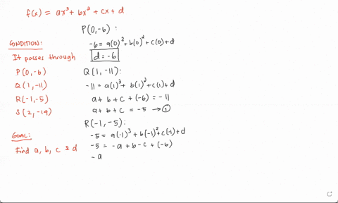 find-an-equation-of-the-cuble-polynomial-fxa-x3b-x2c-xd-that-passes-through-the-given-points-p0-6-qu