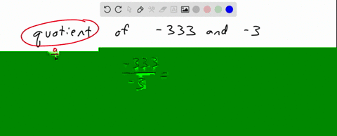 what-is-the-quotient-of-333-and-3