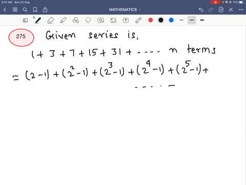 sum-the-series-1371531ldots-to-n-terms