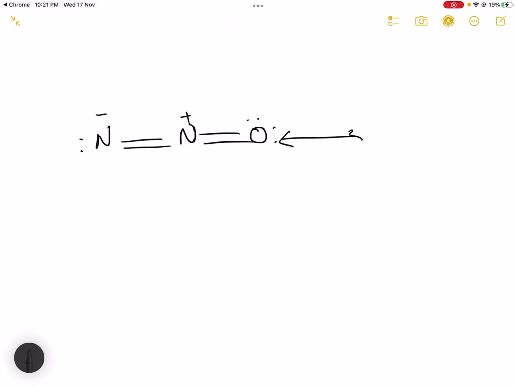 SOLVED: Write down the resonance structures of nitrous oxide.O R Write