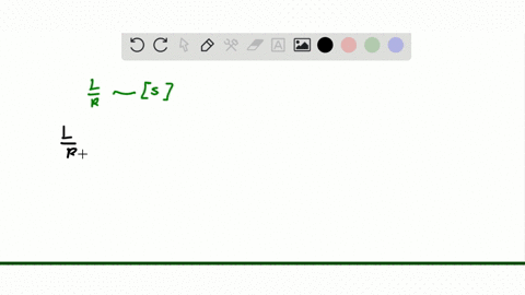 show-that-l-r-has-units-of-time