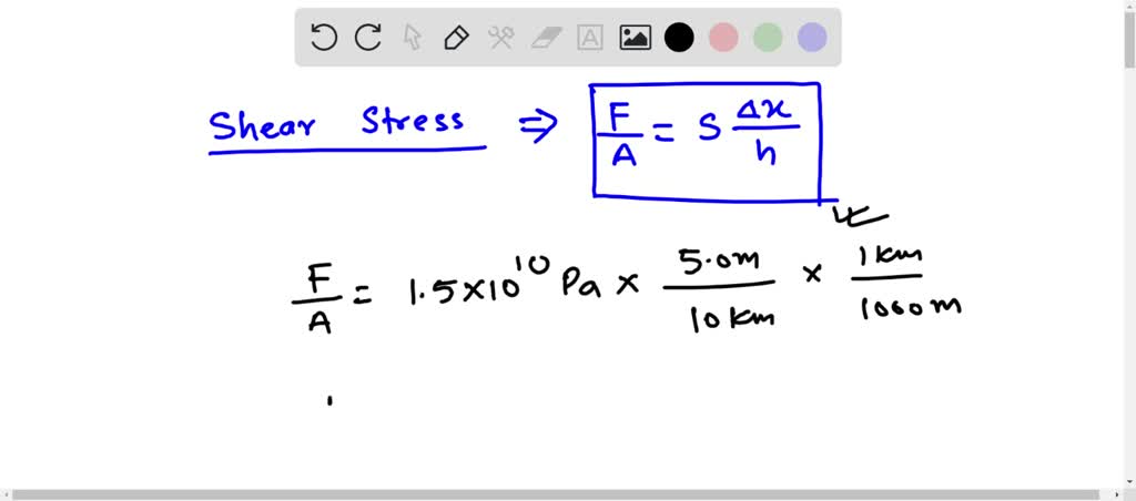 SOLVED:The distortion of Earth's crustal plates is an example of shear ...