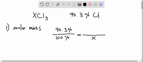 a-compound-mathrmxcl_3-is-703-by-mass-chlorine-what-is-the-molar-mass-of-the-compound-what-is-the-sy