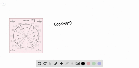in-3-44-find-the-exact-value-cos-45circ