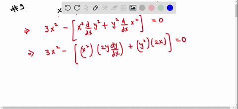 differentiate-implicitly-to-find-dydx-then-find-the-slope-of-the-curve-at-the-given-point-x3-x2-y2-9