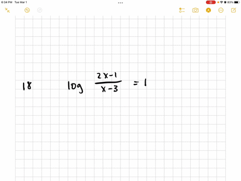 solve-each-logarithmic-equation-log-2-x-1-log-x-31
