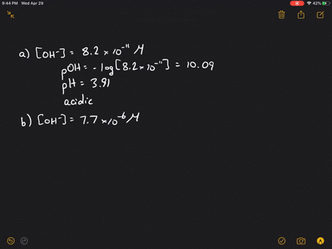 calculate-the-mathrmph-and-mathrmpoh-of-the-solutions-with-the-following-hydrogen-ion-or-hydroxide-i