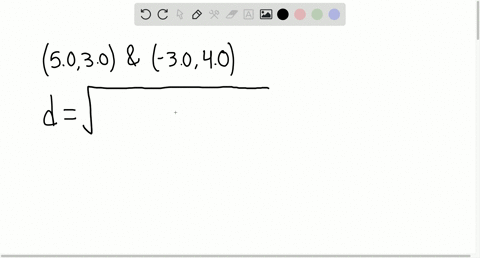 two-points-in-a-rectangular-coordinate-system-have-the-coordinates-5030-and-3040-where-the-units-are