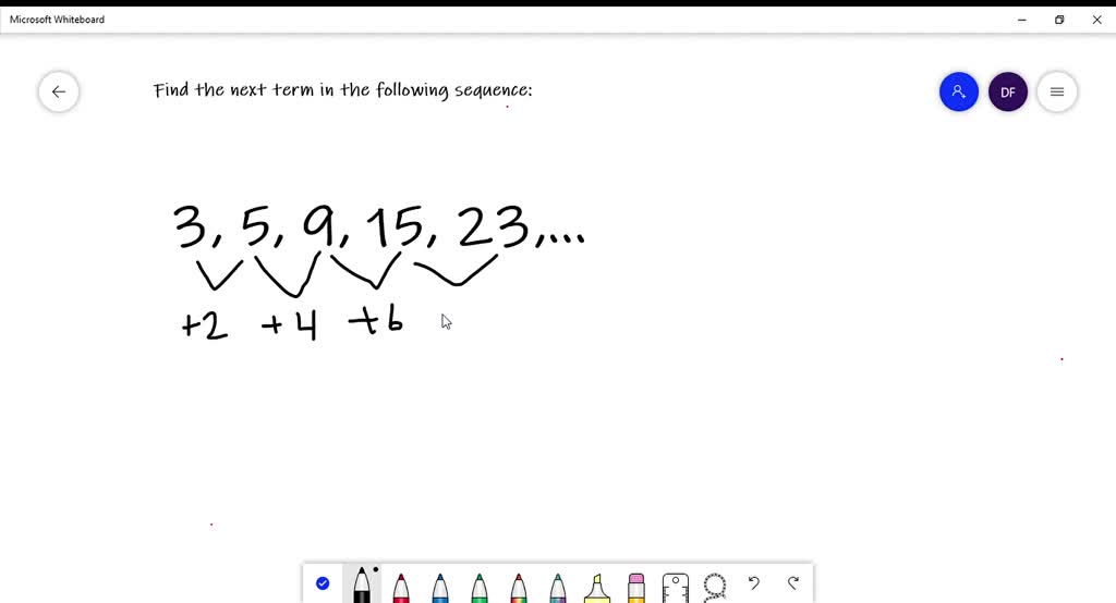 solved-find-the-next-term-in-each-list-3-5-9-15-23