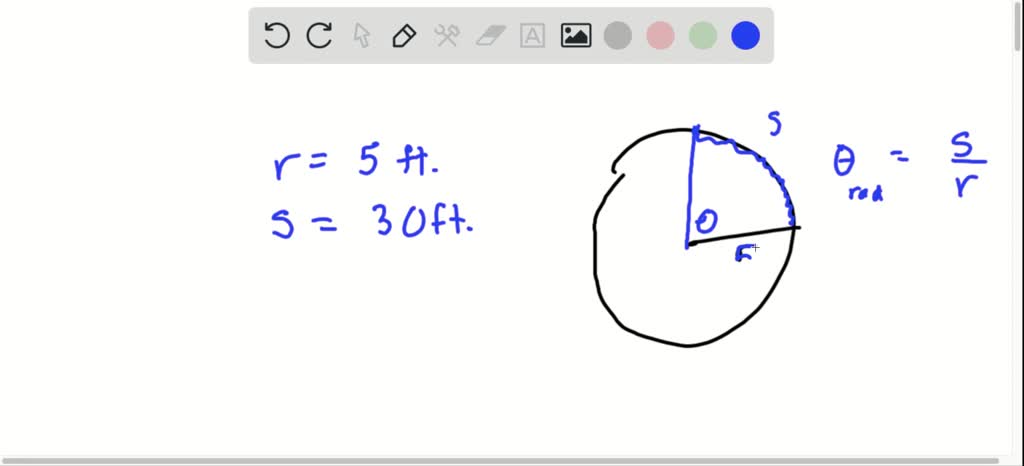 Find Arc Length Given Radius And Central Angle Calculator