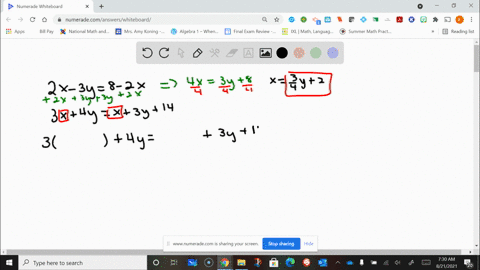 solve-each-system-by-the-substitution-method-leftbeginarrayl2-x-3-y8-2-x-3-x4-yx3-y14endarrayright-3