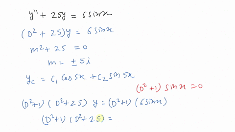 solve-the-given-differential-equation-by-undetermined-coefficients-yprime-prime25-y6-sin-x
