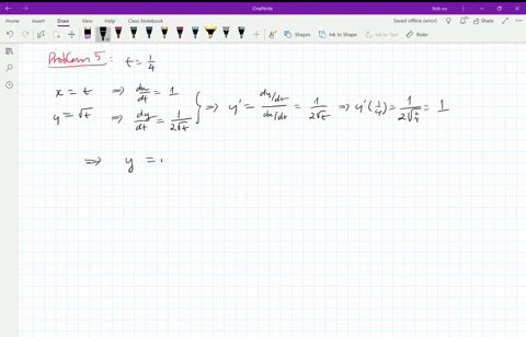 find-an-equation-for-the-line-tangent-to-the-curve-at-the-point-defined-by-the-given-value-of-t-a-33