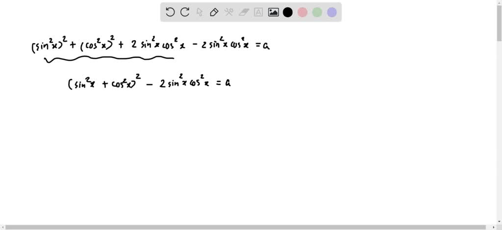 solved-the-equation-sin-4-x-cos-4-x-a-has-a-solution-for-a-all-of