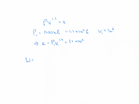 in-a-steam-engine-the-pressure-p-and-volume-v-of-steam-satisfy-the-equation-p-v14k-where-k-is-a-co-6