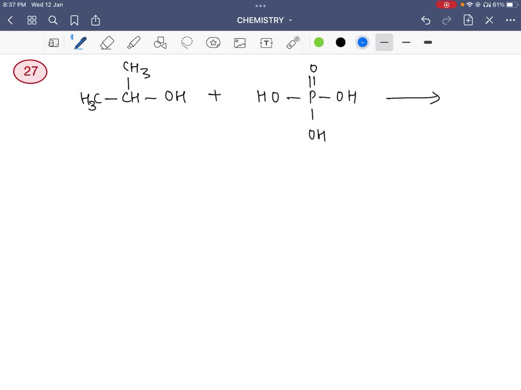 SOLVED:Write the formula for the phosphate monoester formed from ...