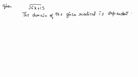 find-the-domain-of-x-in-the-expression-sqrt6-x15