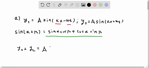 two-traveling-waves-moving-on-a-string-are-identical-except-for-opposite-velocitles-they-obey-the-eq