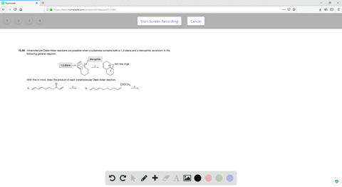 lntramolecular-diels-alder-reactions-are-possible-when-a-substrate-contains-both-a-13-diene-and-a-di