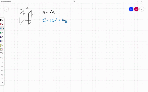 a-closed-box-in-the-form-of-a-rectangular-parallelepiped-with-a-square-base-is-to-have-a-given-volum