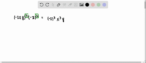 write-your-answer-as-a-power-or-as-a-product-of-powers-2-x-y3left-x2right