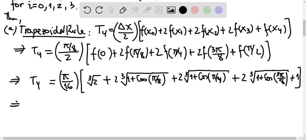 Use The Trapezoidal Rule The Midpoint Rule And Simps SolvedLib