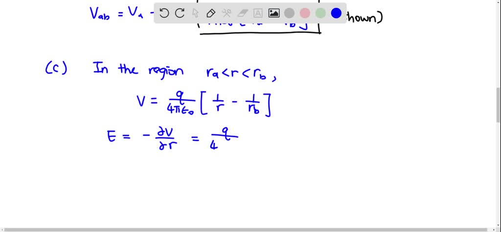 Solved A Metal Sphere With Radius R A Is Supporte