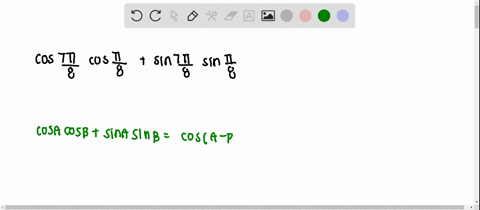 use-identities-to-find-the-exact-value-of-each-expression-do-not-use-a-calculator-cos-frac7-pi8-cos-