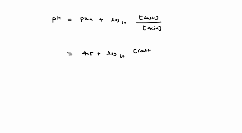 the-pka-of-a-weak-acid-ha-is-45-the-poh-of-an-aqueous-buffered-solution-of-ha-in-which-50-of-the-aci