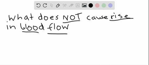 which-of-the-following-does-not-increase-blood-flow-through-a-capillary-bed-a-high-concentration-o-2