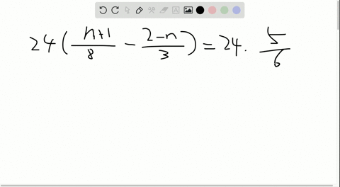 solve-each-equation-fracn18-frac2-n3frac56