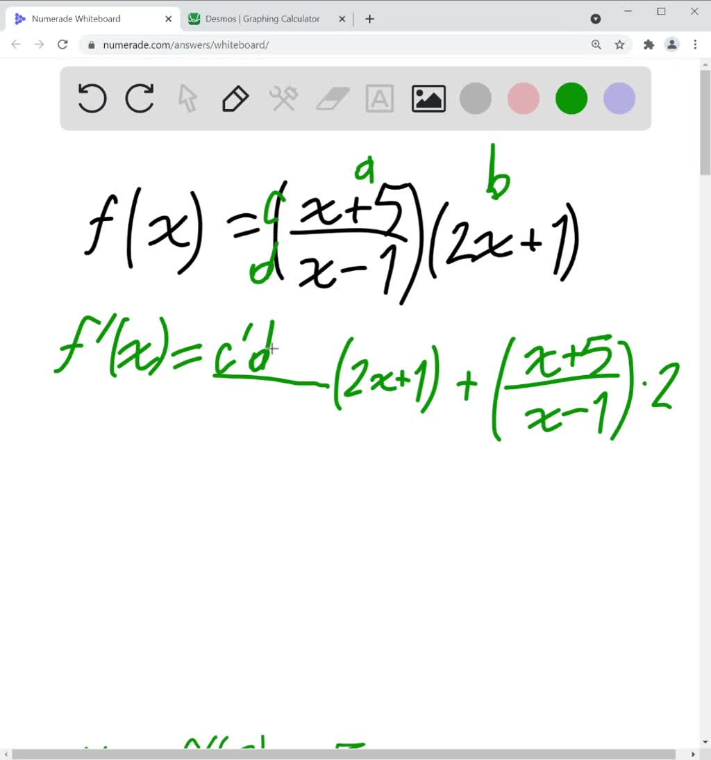 solved-a-graph-the-function-f-x-x-2-3-x-5-on-the-window-10-10-by