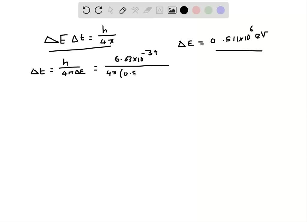 SOLVEDThe energytime uncertainty principle allows for the creation of