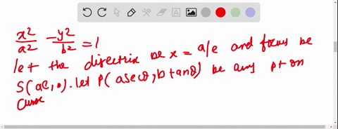 the-tangent-at-a-point-p-on-the-hyperbola-fracx2a2-fracy2b21-meets-one-of-the-directrix-in-f-if-p-f-