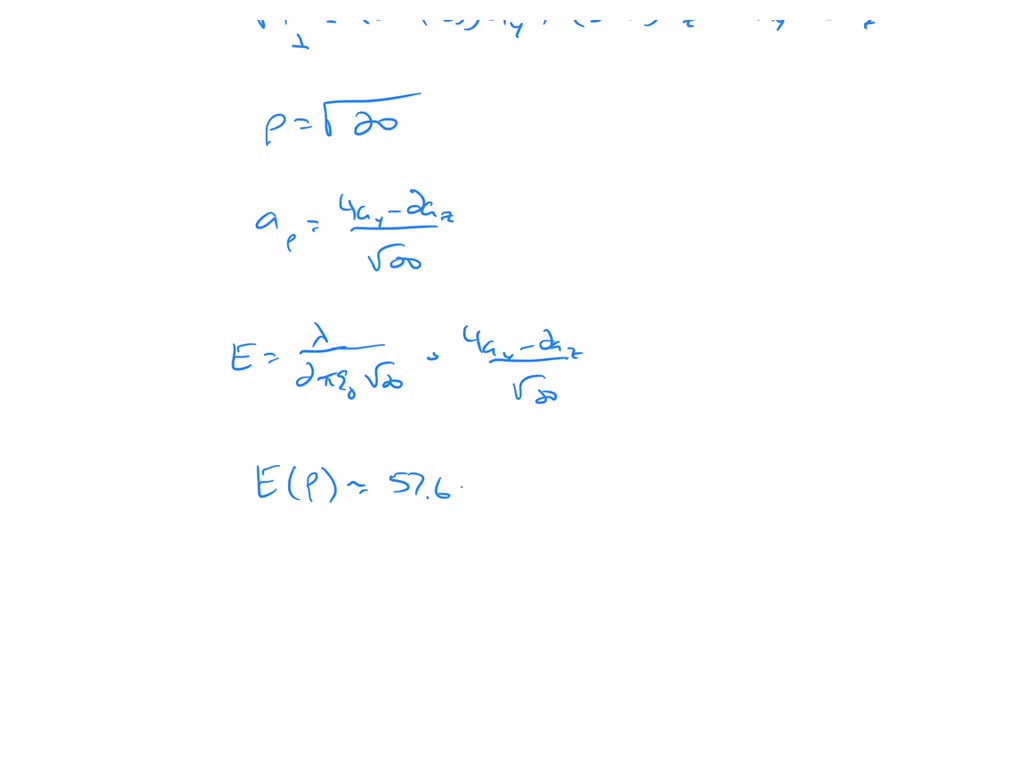 A uniform line charge of $16 \mathrm{nC} / \mathrm{m}$ is located along the line defined by $y=$ $-2, z=5$. If $\epsilon=\epsilon_{0}:$ (a) find $\mathbf{E}$ at $P(1,2,3) .$ (b) find $\mathbf{E}$ at that point in the $z=0$ plane where the direction of $\mathbf{E}$ is given by $(1 / 3) \mathbf{a}_{y}-(2 / 3) \mathbf{a}_{z} .$