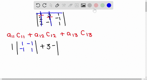 evaluate-each-determinant-by-expanding-by-cofactors-leftbeginarrayrrr-1-3-1-2-1-1-2-1-1-endarrayrigh