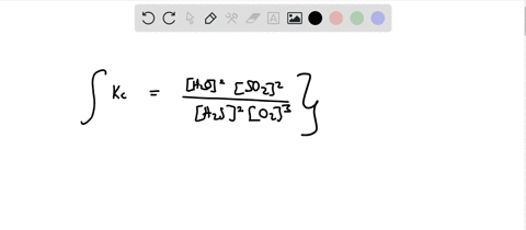 the-equilibrium-constant-expression-for-a-gas-reaction-is-k_cfracleftmathrmh_2-mathrmoright2leftmath